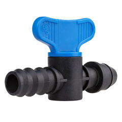 Кран стартовый 5/8 для капельной трубки 16 мм MasterProf пластиковый с уплотнительной резинкой (ДС.060099) - фото 1