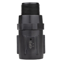 Редуктор понижающий для капельного полива MasterProf пластиковый до 3 бар (ДС.071736) - фото 1