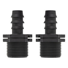 Соединитель для капельной трубки 16 мм 1/2 MasterProf пластиковый (2 шт.) (ДС.070721)