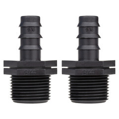 Изображение товара Соединитель для капельной трубки 16 мм 3/4 MasterProf пластиковый (2 шт.) (ДС.070722)