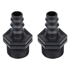 Соединитель для капельной трубки 16 мм 3/4 MasterProf пластиковый (2 шт.) (ДС.070722) - фото 6