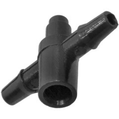 Соединитель для капельной трубки 3 мм 1/8 MasterProf пластиковый на 2 выхода (5 шт.) (ДС.070730) - фото 5