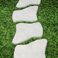 Плитка садовая Поиск 55х41,5 см серая - фото 2