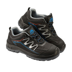 Изображение товара Полуботинки рабочие текстильные со светоотражающими элементами с защитным подноском размер 43 черные Prosafe Sport (753ТКВ)