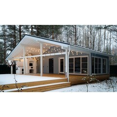 Сайдинг Grand Line Color Plus 3660х203 мм голубой - фото 6