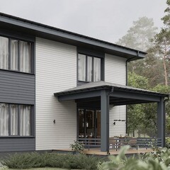 Панель фасадная Docke Сланец 930х406 мм куршевель - фото 2