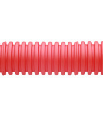 Труба гофрированная 32 мм СТС для металлопластиковых труб d20 мм красная (50 м) - фото 3