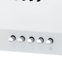 Кухонная вытяжка подвесная Krona Jessica slim 500 White push button 50 см белая - фото 8