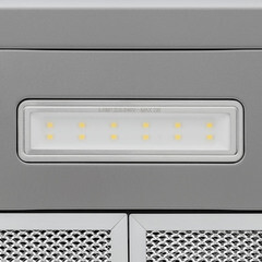 Кухонная вытяжка подвесная Krona Jessica slim 500 meTallic PB 50 см серебристый металлик - фото 11