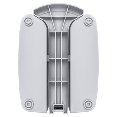 Контейнер для мусора БытПласт с крышкой 7 л пластик серый с педалью - фото 4