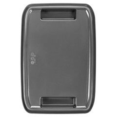 Контейнер для мусора Econova Smart Bin Pro 50 л пластик черный - фото 2