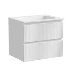 Тумба под раковину Sancos Snob T 60 см подвесная bianco (SNT60W) - фото 1