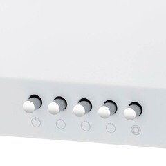 Кухонная вытяжка подвесная Krona Jessica slim 600 White push button 60 см белая - фото 9