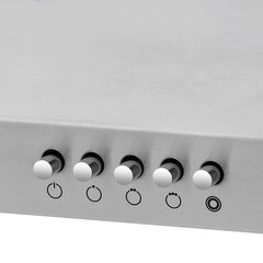 Кухонная вытяжка подвесная Krona Jessica slim 600 Inox push button 60 см нержавеющая сталь - фото 9