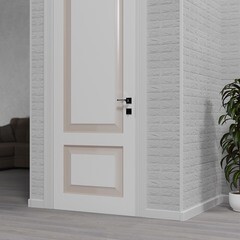 Панель самоклеящаяся вспененный полиэтилен 700х770х6 мм Lux кирпич белый 0,539 кв.м - фото 3