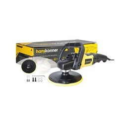 Шлифмашина полировальная электрическая Hanskonner HAG918CP 1400 Вт d180 мм - фото 3