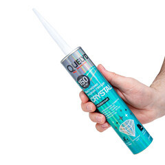 Клей монтажный каучуковый Quelyd Crystal прозрачный 290 мл - фото 3