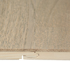 Паркетная доска FocusFloor дуб райнбоу глянцевый серый 1,678 кв.м 14 мм трехполосная - фото 5