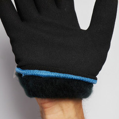 Перчатки для защиты от термических рисков нитриловое покрытие утепленные Delta Plus черные 10 (XL) - фото 2