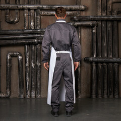 Фартук мужской рабочий Delta Plus белый - фото 6