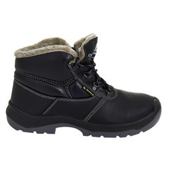 Ботинки рабочие кожаные с металлическим подноском размер 41 черные Delta Plus Jumper3 (JUMP3S3FENO41) - фото 11