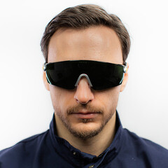 Очки защитные Delta Plus открытые с затемненными линзами антизапотевающие (LIPA2T5) - фото 3