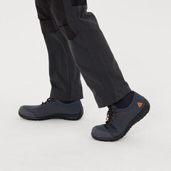 Полуботинки мужские поликоттон с защитным подноском размер 44 серый/оранжевый Delta Plus Summer2 (SUMM2SPGR44) - фото 11