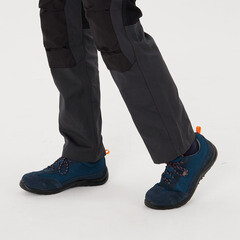 Полуботинки мужские замша/полиэстер с защитным подноском размер 41 черный/серый Delta Plus Como (COMOSPBL41) - фото 13