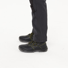 Ботинки мужские кожаные с защитным подноском размер 42 черные Delta Plus Jumper3 (JUMP3SPNO42) - фото 9