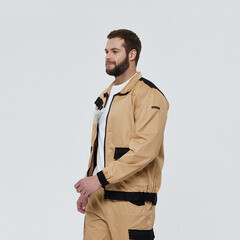 Куртка рабочая Delta Plus Mach 2 48-50 рост 164-172 см бежевая/черная - фото 8