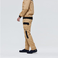 Брюки рабочие Delta Plus Mach 2 44-46 рост 164-172 см бежевые/черные - фото 10