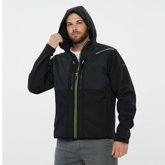 Куртка рабочая Delta Plus Horten 2 52-54 рост 172-180 см черная - фото 4