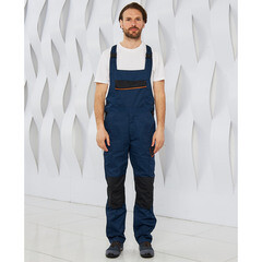 Полукомбинезон рабочий Delta Plus Mach 1 48-50 рост 172-180 см синий - фото 10