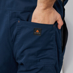 Полукомбинезон рабочий Delta Plus Mach 1 48-50 рост 172-180 см синий - фото 8