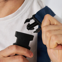 Полукомбинезон рабочий Delta Plus Mach 1 48-50 рост 172-180 см синий - фото 3