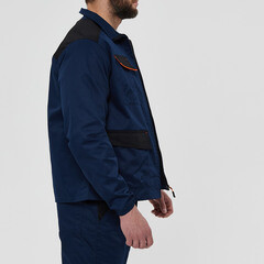 Куртка рабочая Delta Plus Mach 1 52-54 рост 172-180 см синяя - фото 13