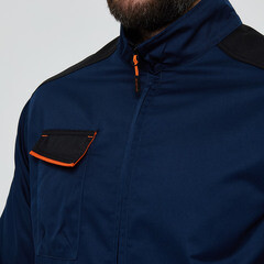 Куртка рабочая Delta Plus Mach 1 52-54 рост 172-180 см синяя - фото 12