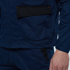 Куртка рабочая Delta Plus Mach 1 52-54 рост 172-180 см синяя - фото 6