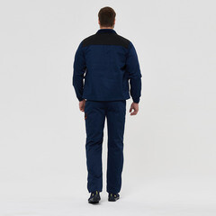 Куртка рабочая Delta Plus Mach 1 52-54 рост 172-180 см синяя - фото 3