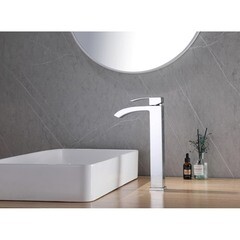 Смеситель для раковины высокий Abber Wasserfall однорычажный хром (AF8611) - фото 2