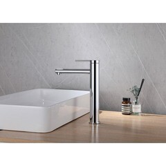 Смеситель для раковины высокий Abber Emotion однорычажный хром (AF8811) - фото 3