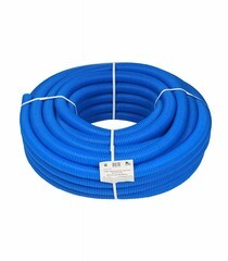 Труба гофрированная 40 мм СТС для металлопластиковых труб d26 мм синяя (30 м) - фото 2