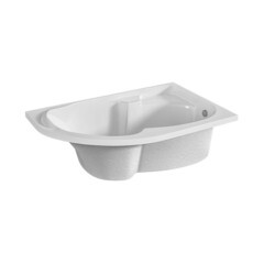 Ванна акриловая 1Marka Acrylika 170х105 см правая без ножек (У12957) - фото 4