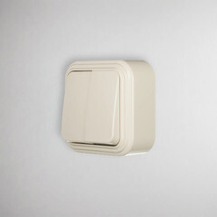 Выключатель Svet двухклавишный накладной бежевый (0603-00121) - фото 3