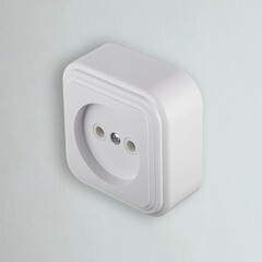 Розетка Svet накладная белая (0215-00011) - фото 3