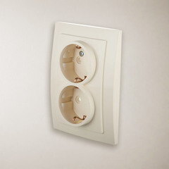 Розетка Svet встраиваемая бежевая (0216-00301) - фото 3