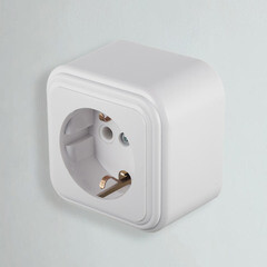 Розетка Svet накладная белая (0215-00101) - фото 3