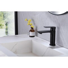 Смеситель для раковины Abber Weiss Insel однорычажный черный (AF8010B) - фото 3