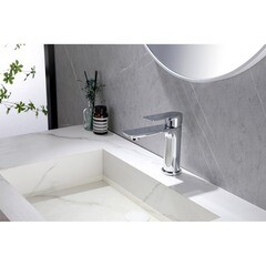 Смеситель для раковины Abber Weiss Insel однорычажный хром (AF8010) - фото 3