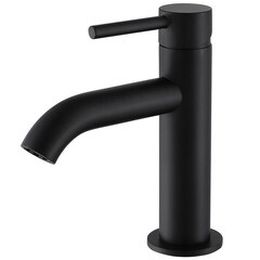 Смеситель для раковины Abber Wasser Kreis однорычажный черный (AF8110B)